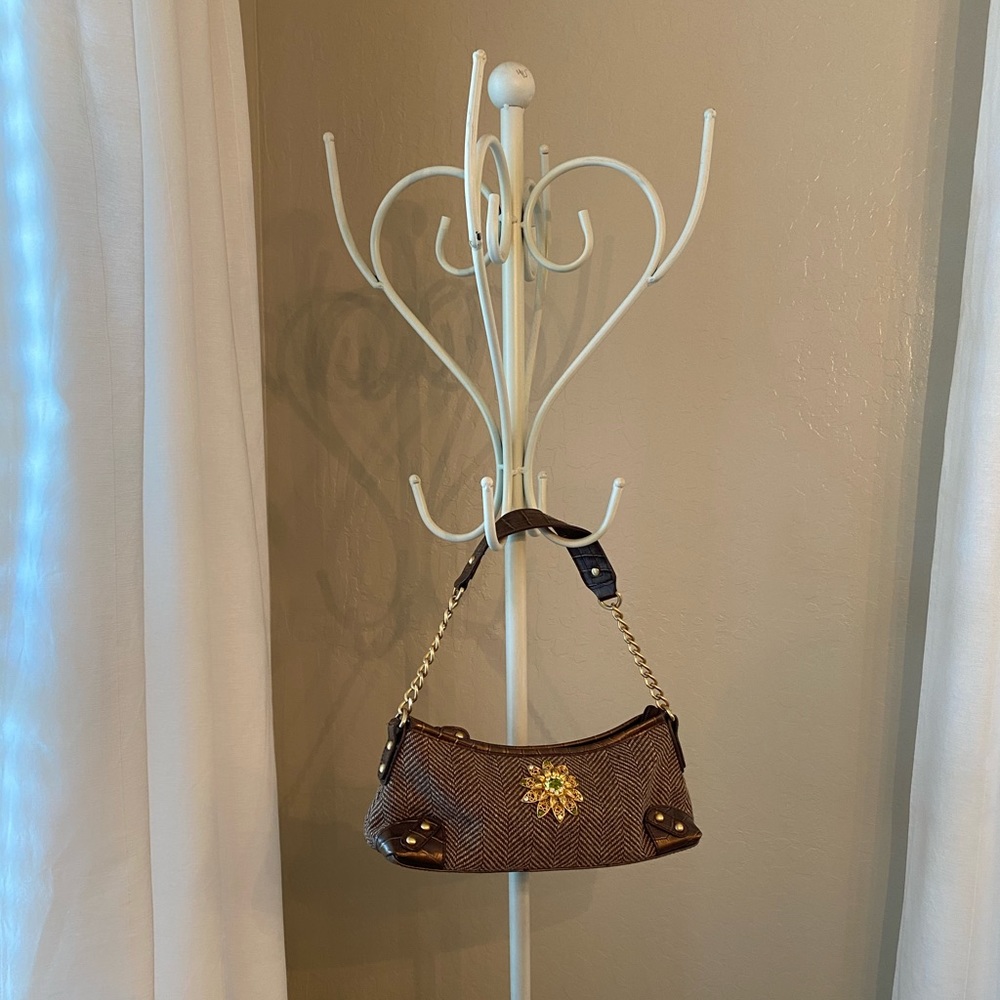 Apt 9 mini bejeweled handbag